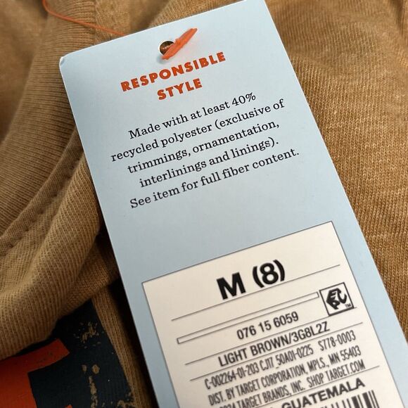 Cat & Jack Boys Lt Brown Long Sleeve Space Rocks! Graphic T-Shirt Size M (8) NEW - Picture 6 of 7